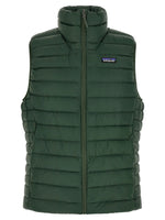 Green Sleeveless Logo Jacket 1