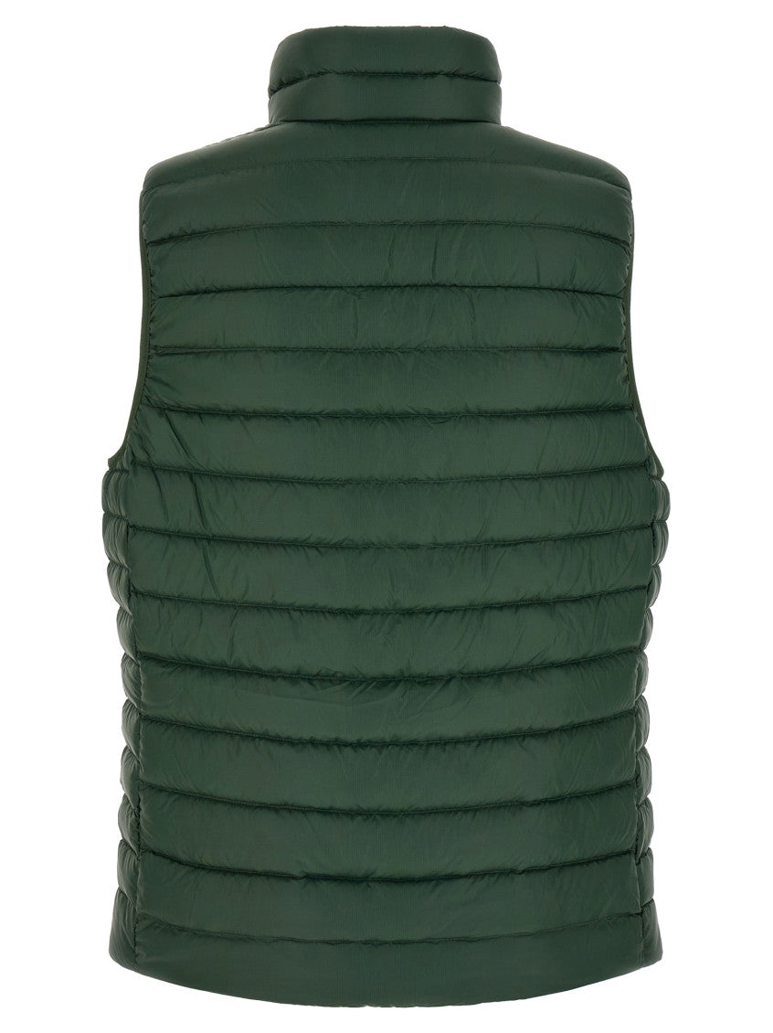 Green Sleeveless Logo Jacket 2