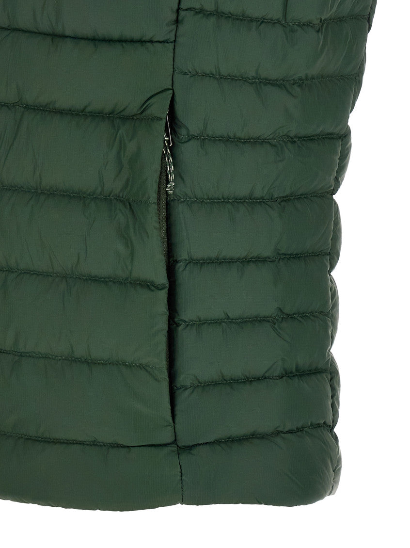 Green Sleeveless Logo Jacket 4