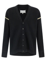 Black Wool Cardigan 1