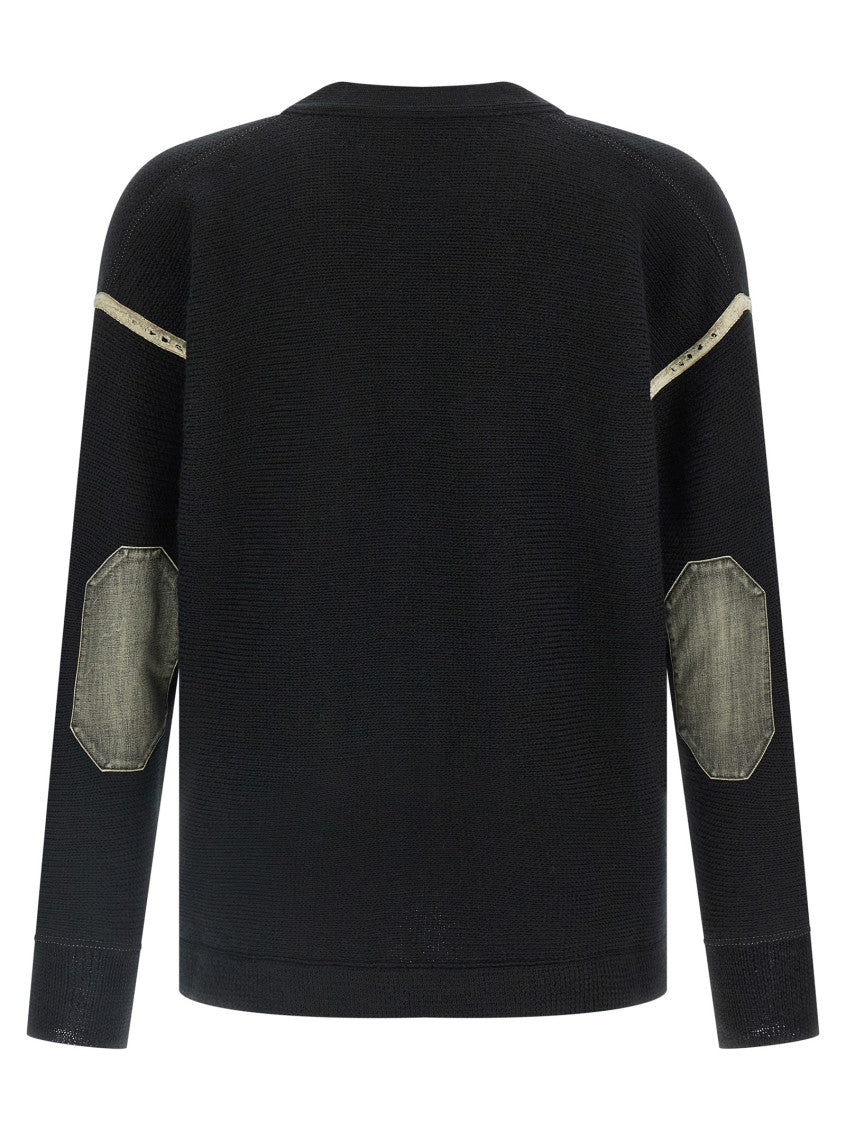 Black Wool Cardigan 2