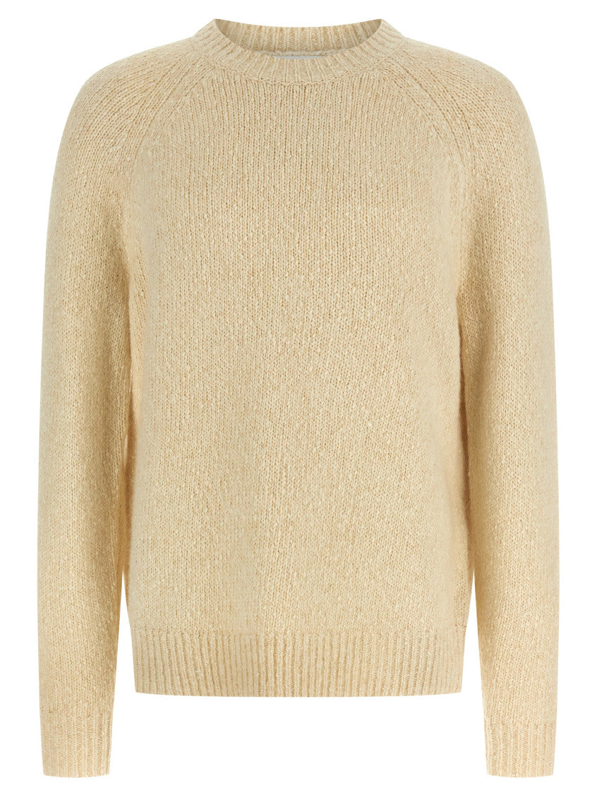 Beige Crew Neck Sweater 1