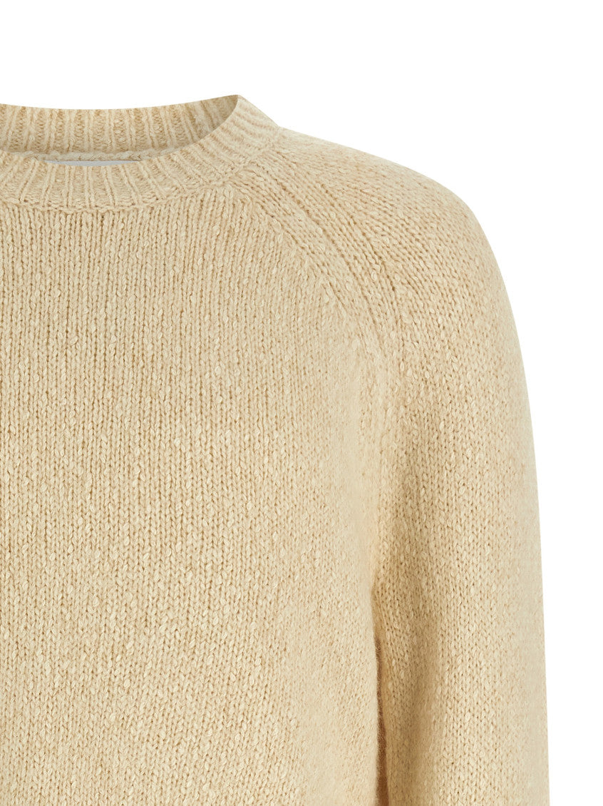 Beige Crew Neck Sweater 3