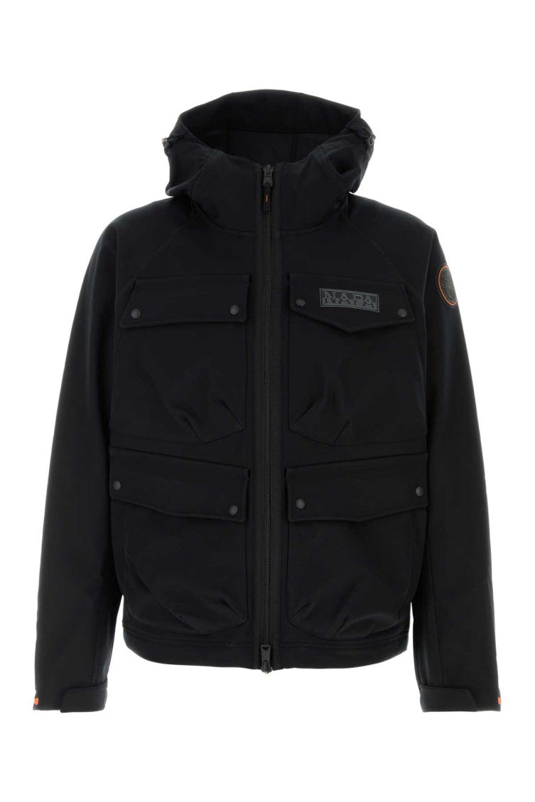Black Logo Jacket 1