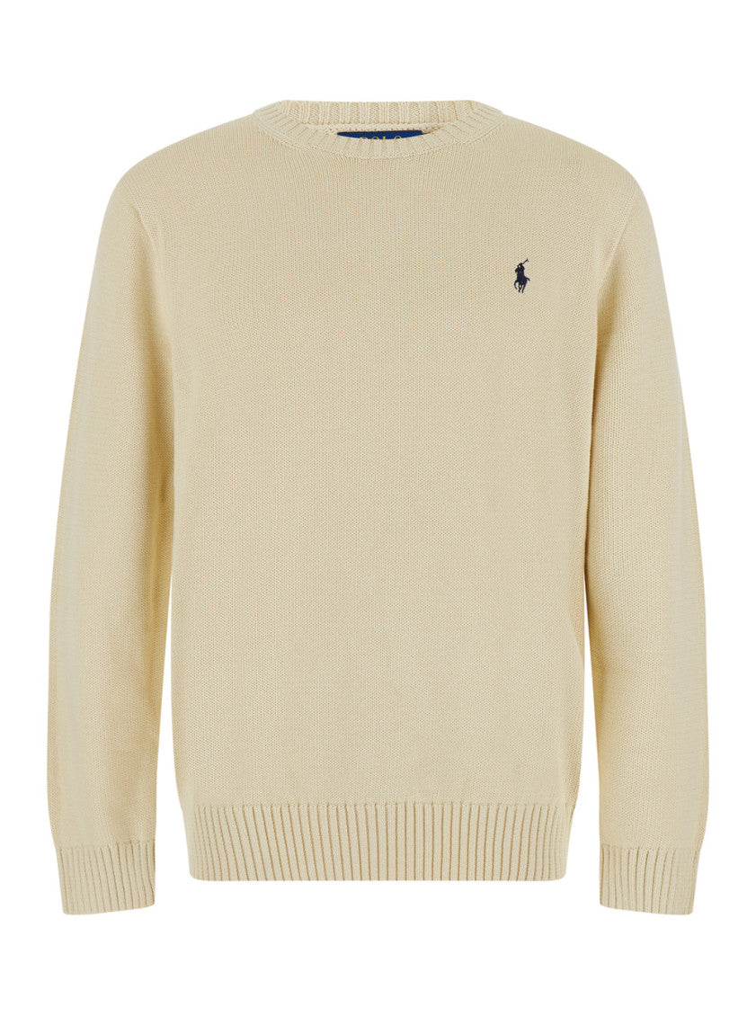Off White Crew Neck Sweater 1