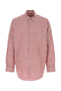 Red Striped Poplin Shirt 1