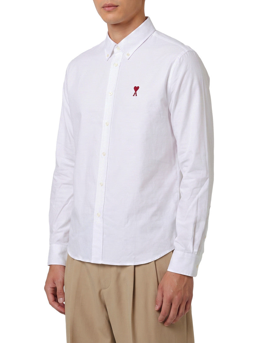 White Logo Oxford Shirt 2