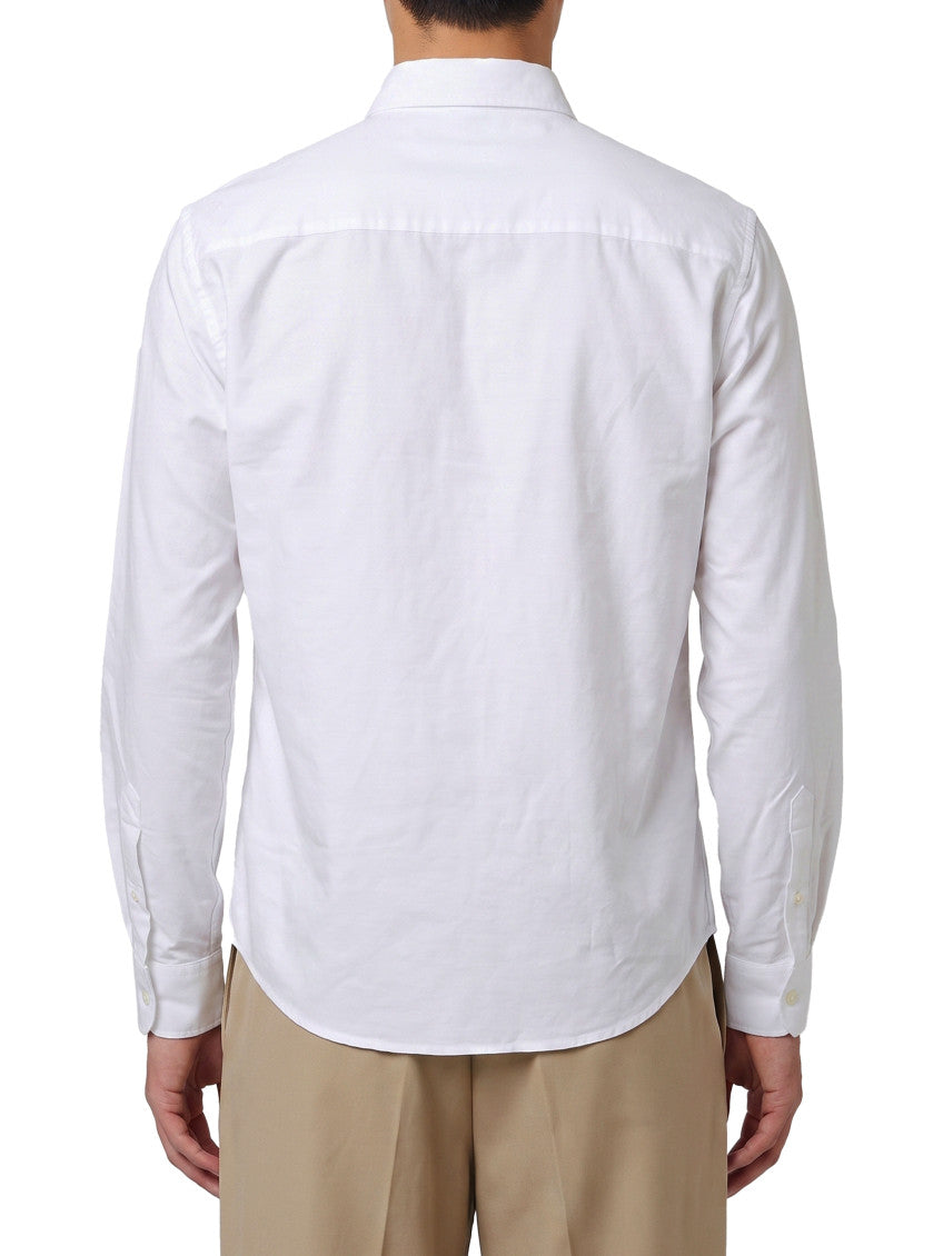 White Logo Oxford Shirt 3
