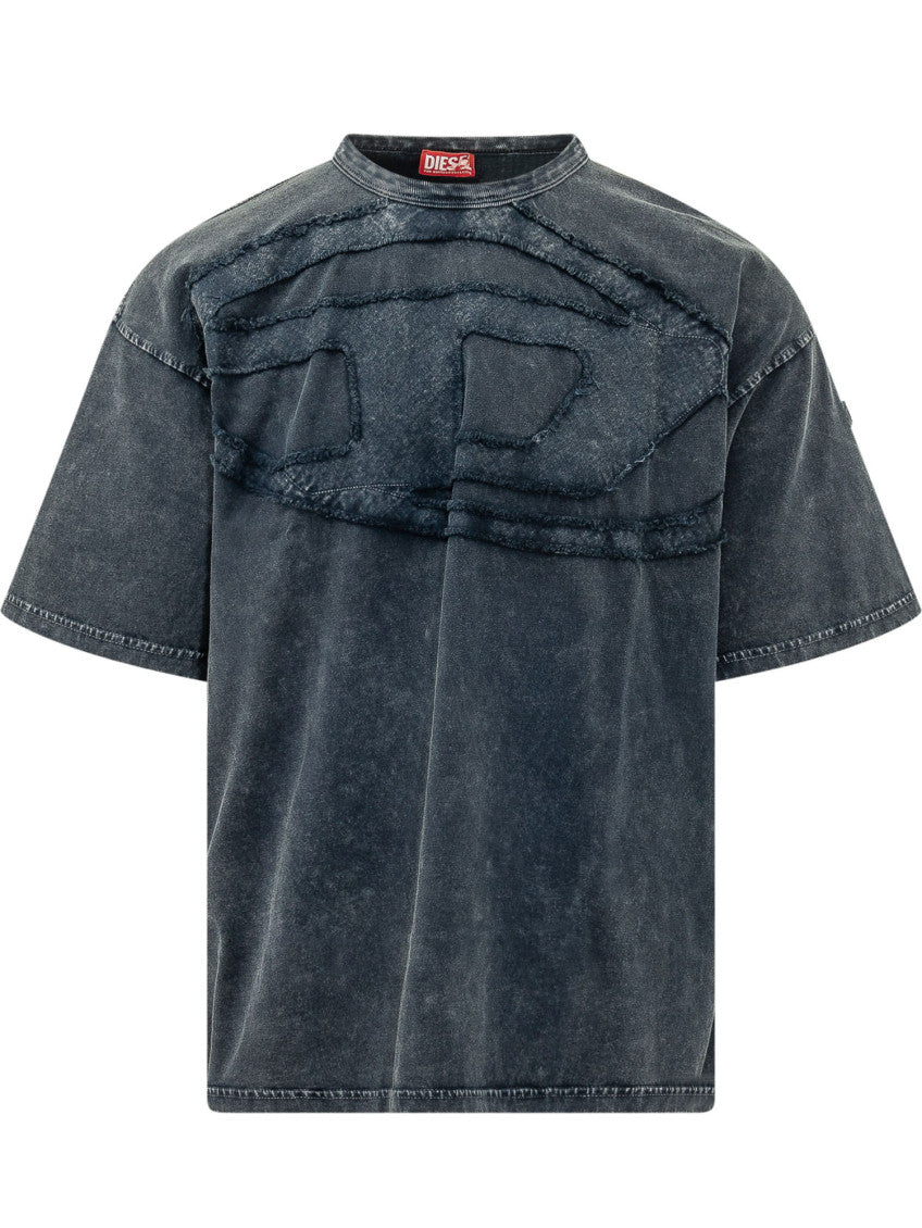 Blue Relaxed Logo T-Shirt 1