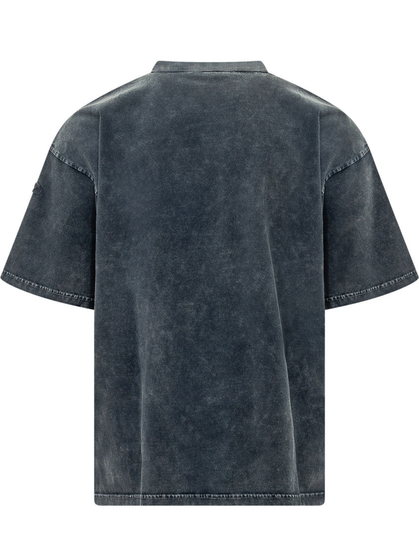 Blue Relaxed Logo T-Shirt 2