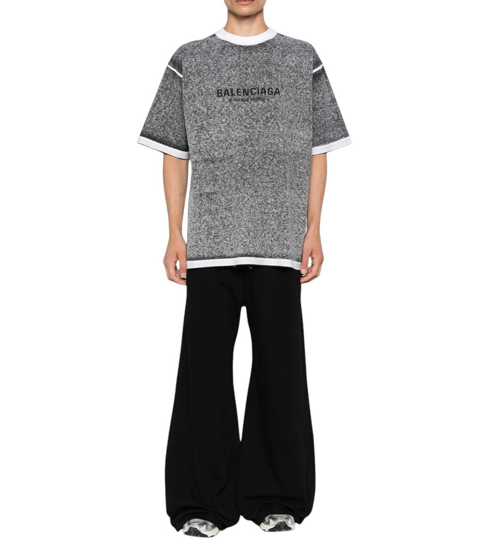 Grey Relaxed Logo T-Shirt 1