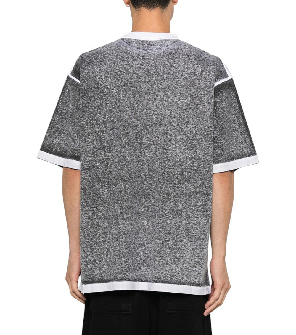 Grey Relaxed Logo T-Shirt 3