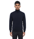 Navy Blue Turtle Neck Sweater 1