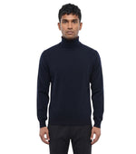 Navy Blue Turtle Neck Sweater 1