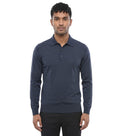 Navy Blue Polo Sweater 1
