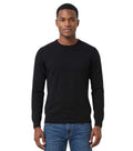 Black Regular Knitted Sweater 1