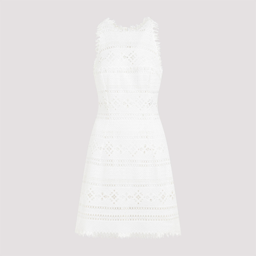 White Flared Dress 2