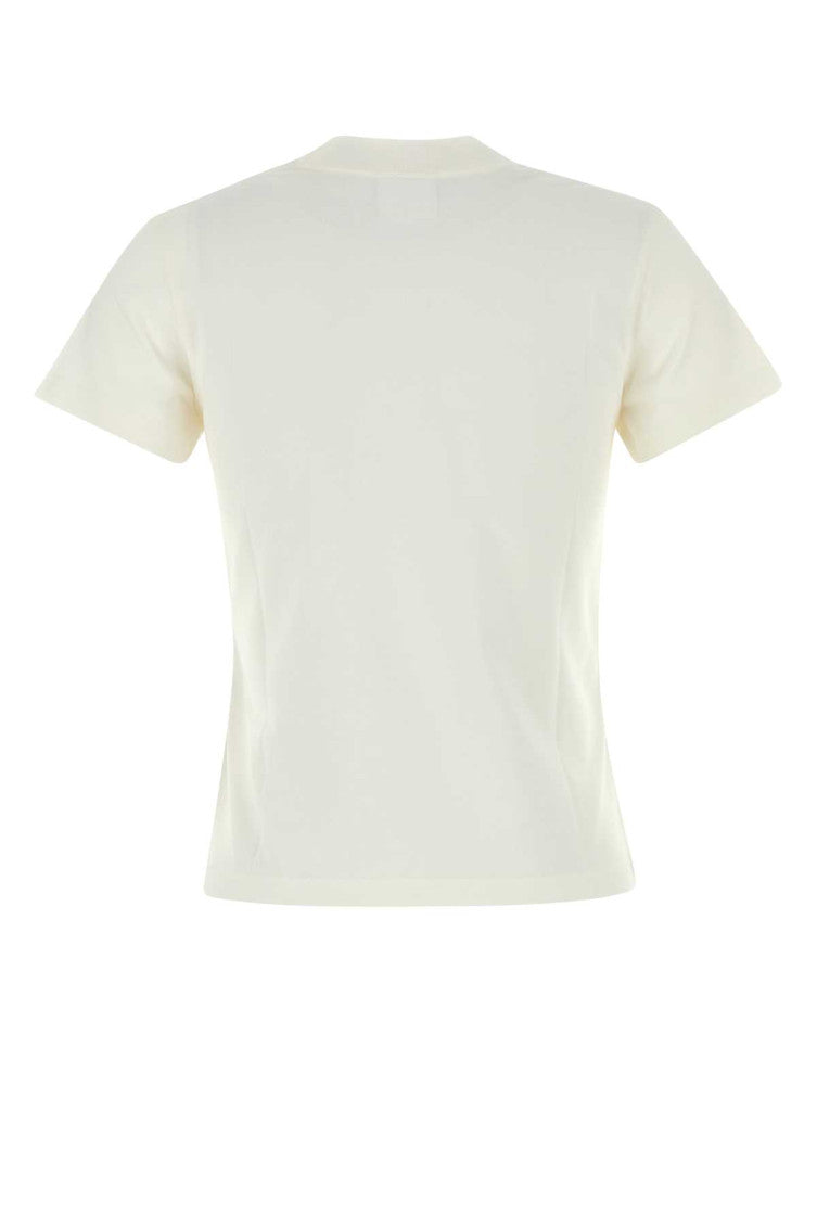 White Logo-applique Cotton T-shirt 2