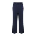 Navy Blue Monogram Pattern Pants 1
