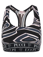Black Printed bra 1