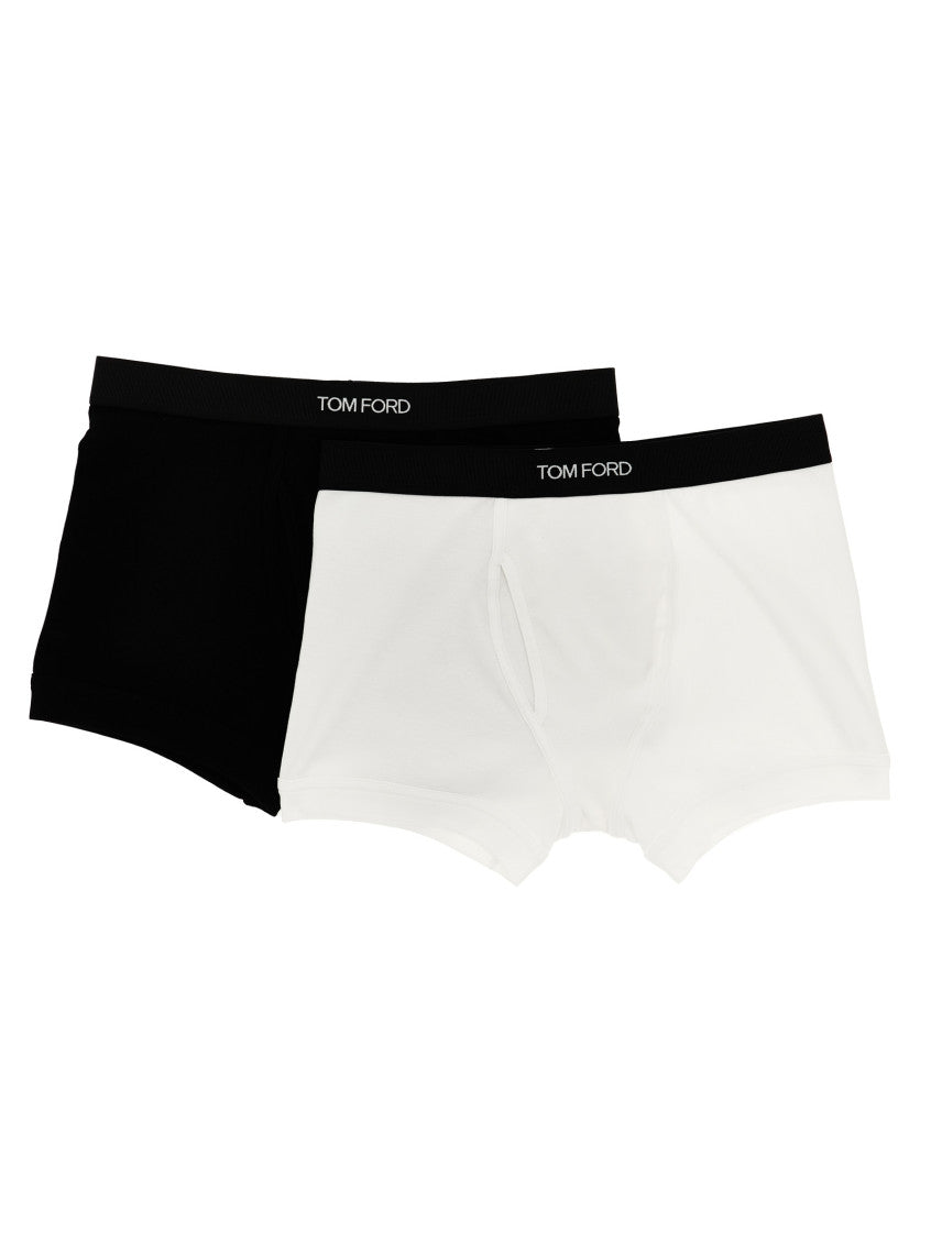 BlackWhite 2-pack Logo Boxers 1