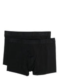 Black Logo-waistband Boxers Set Of 2 1