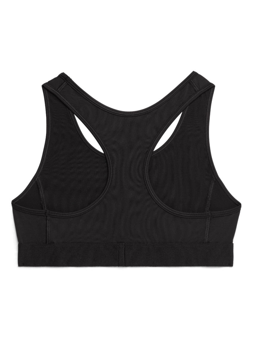 Black Logo Gym Bra 2