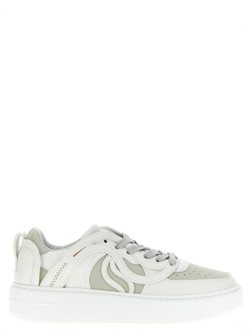White S-Wave Sneakers 2