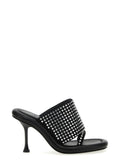 Black Bumber Crystal Heels 1