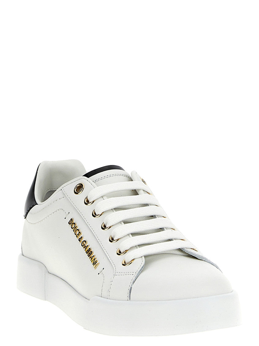 White Lace Up Sneakers 2
