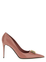 Pink Leather Pumps 1