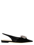 Black Galaxy Ballet Flats 1