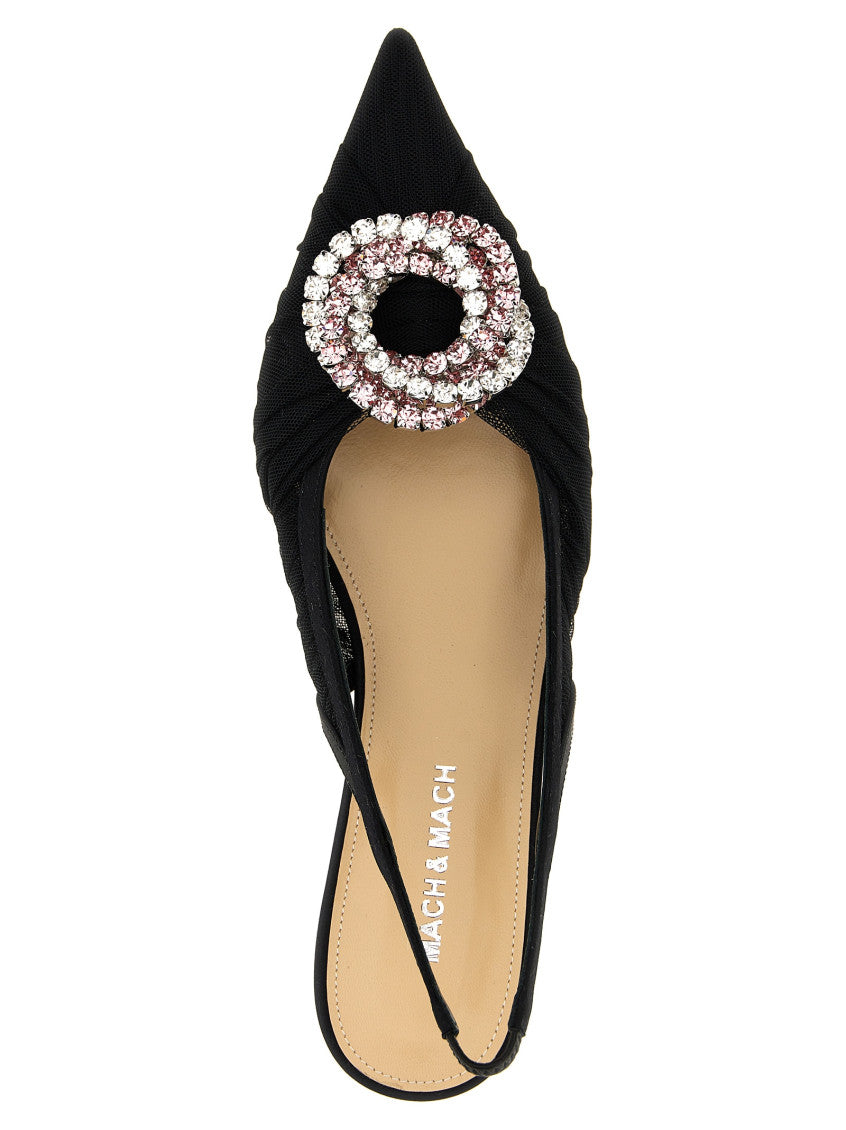 Black Galaxy Ballet Flats 4