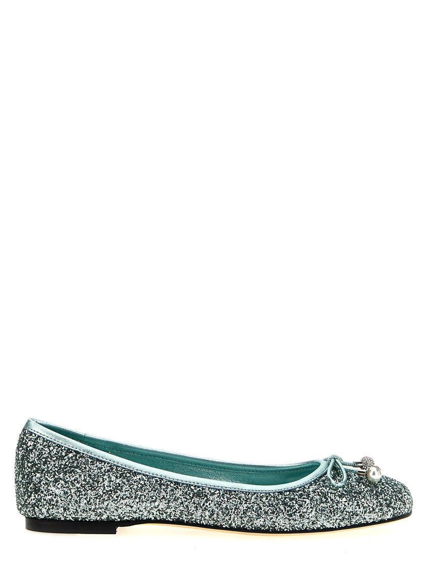 Green Elme Ballet Flats 1
