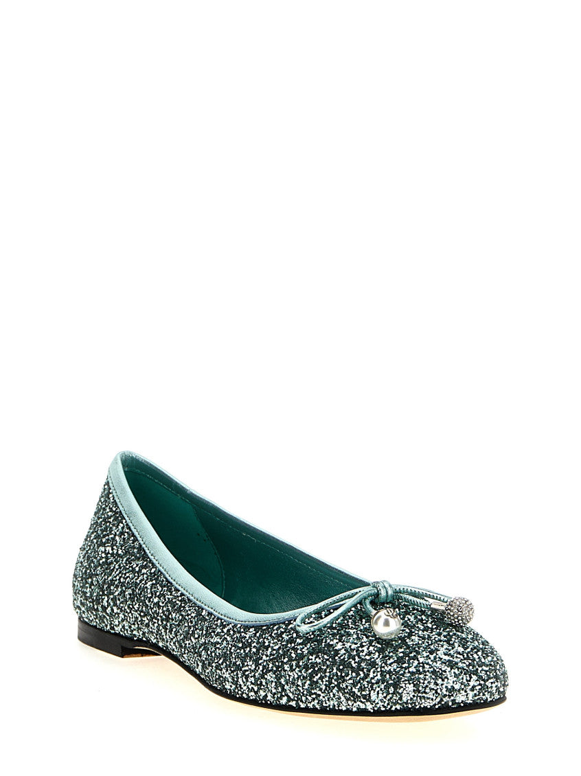 Green Elme Ballet Flats 2
