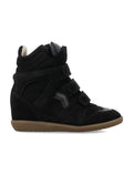 Black Bekett Leather Sneakers 1
