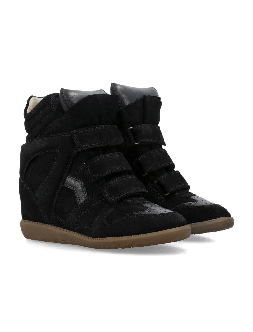 Black Bekett Leather Sneakers 2