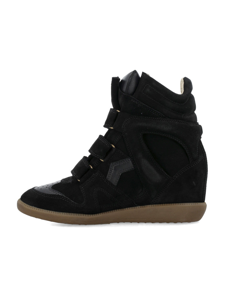 Black Bekett Leather Sneakers 3