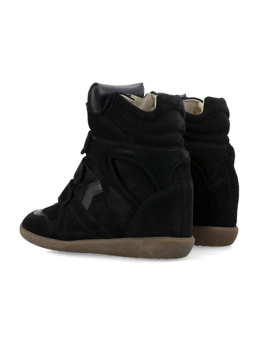 Black Bekett Leather Sneakers 4