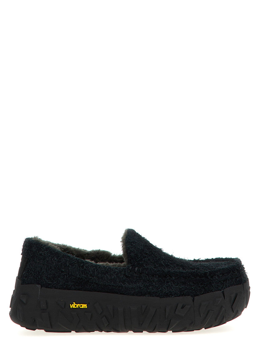Black Slip On Loafers 1