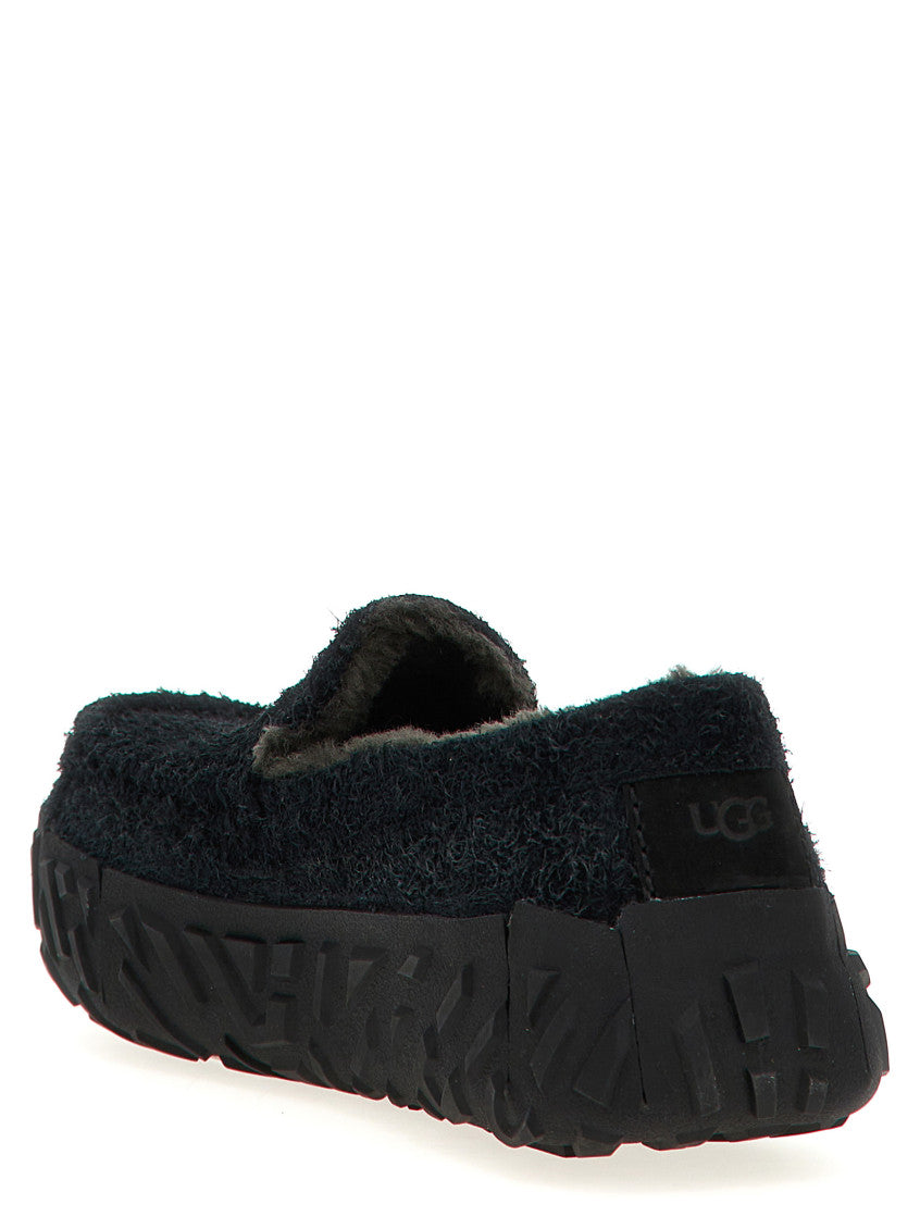 Black Slip On Loafers 3