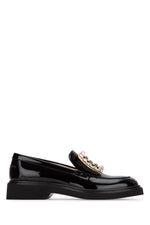 Black Leather Loafers 1