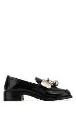 Black Leather Loafers 1