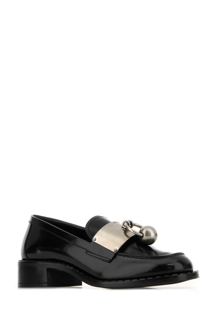Black Leather Loafers 2