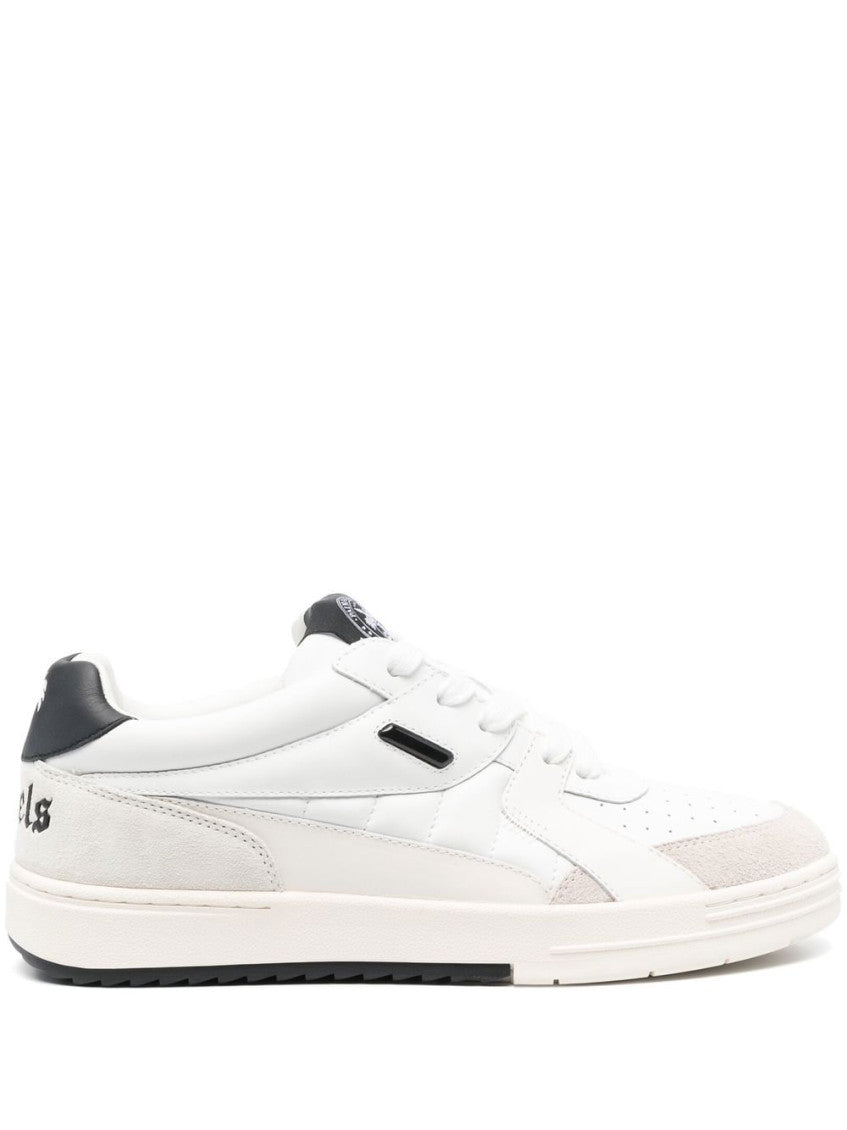 White Leather Sneakers 1