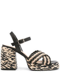 Black Ankle Strap Heels 1