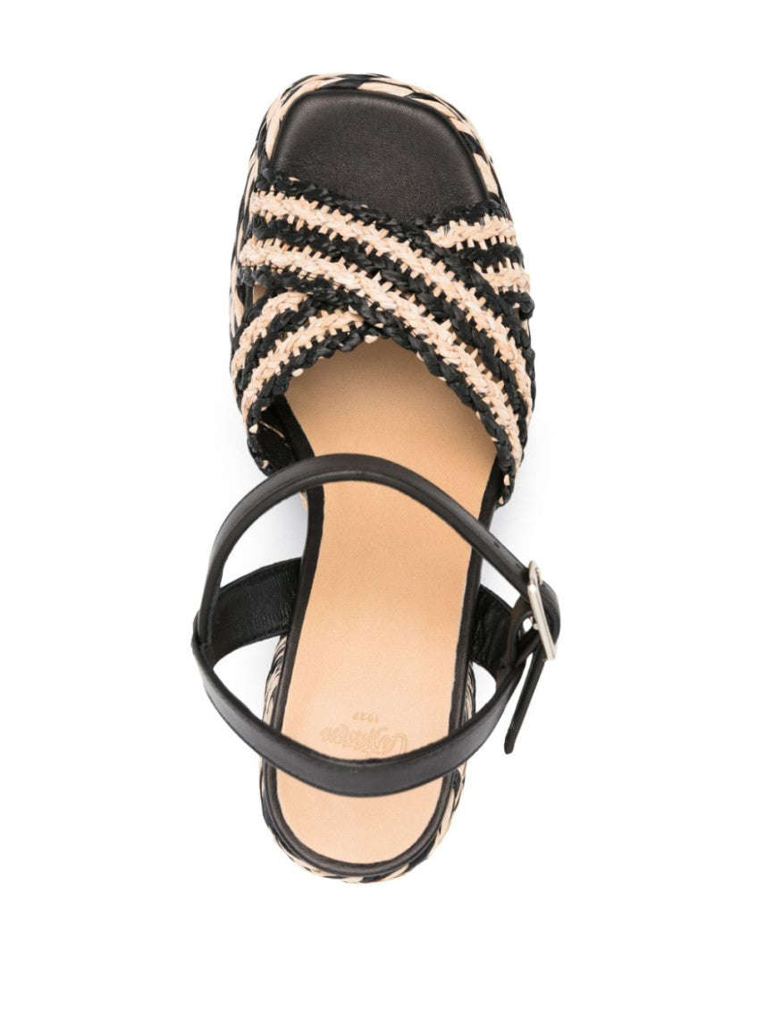 Black Ankle Strap Heels 2