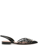 Black Slingback Ballet Flats 1