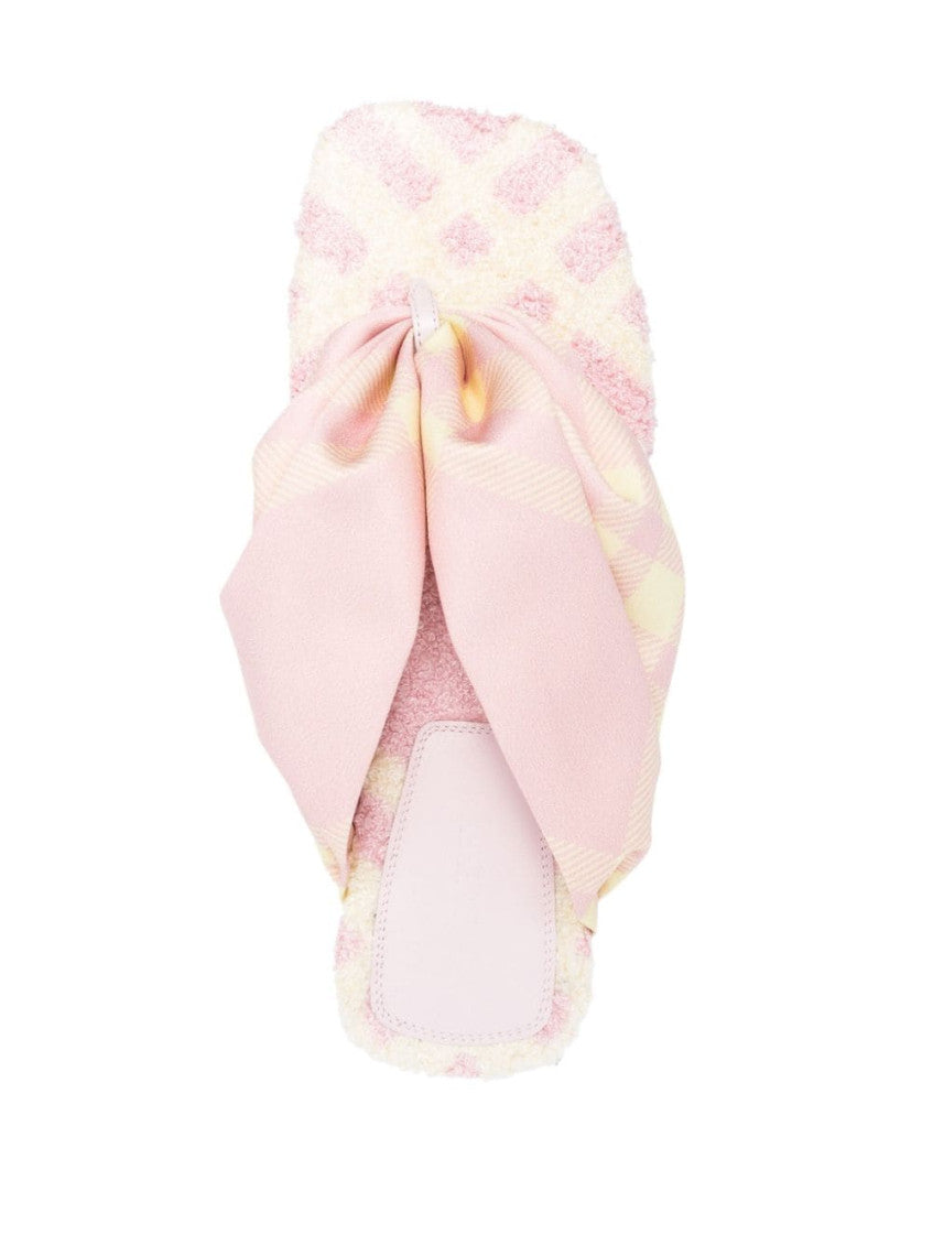 Pink Slip On Sandals 2