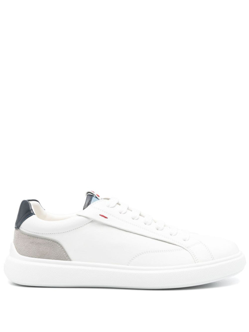 White Lace-Up Sneaker 1
